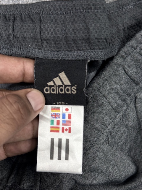 Adidas Training Track Pants – L | Charcoal Grey Adidas Training Track Pants – L | Charcoal Grey - Image 5