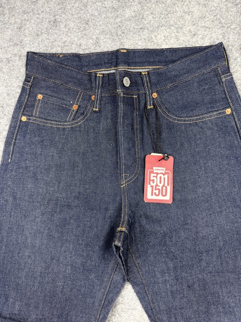 Authentic Levi's 501 150th Anniversary Limited Edition Selvedge Denim - Dark Indigo | Size W30 Authentic Levi's 501 150th Anniversary Limited Edition Selvedge Denim - Dark Indigo | Size W30 - Image 7