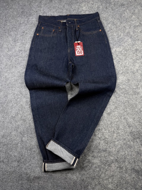 Authentic Levi's 501 150th Anniversary Limited Edition Selvedge Denim - Dark Indigo | Size W30 Authentic Levi's 501 150th Anniversary Limited Edition Selvedge Denim - Dark Indigo | Size W30 - Image 2