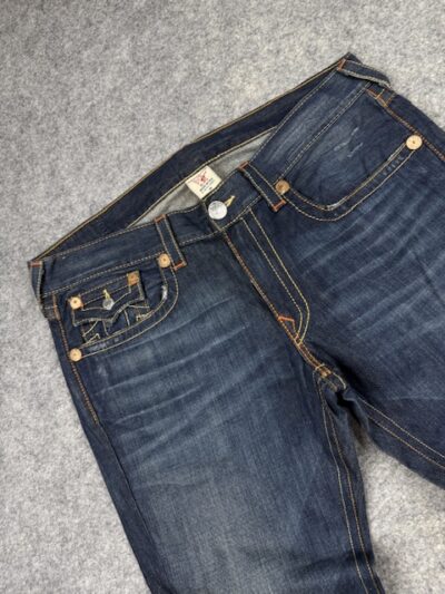 True Religion Ricky Dark Blue Bootcut Jeans – Size 36