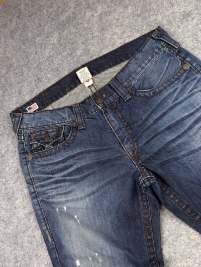 True Religion Ricky Supert Jeans – Blue Denim – Size 38