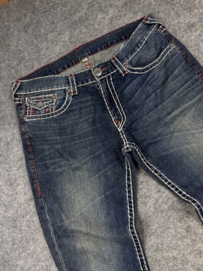 True Religion Straight Fit Super T Jeans – Waist 40”