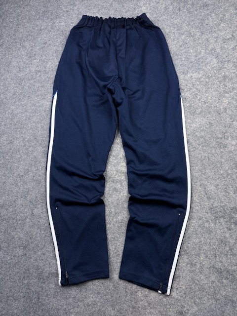 Adidas Navy Blue Track Pants | XL | White 3-Stripes | Zippered Legs Adidas Navy Blue Track Pants | XL | White 3-Stripes | Zippered Legs - Image 5