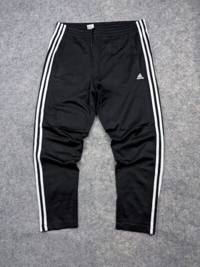 Adidas Performance Essentials Black Track Pants – Size M