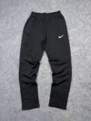 Nike Black Track Pants | Tapered Fit Athletic Joggers | Size S