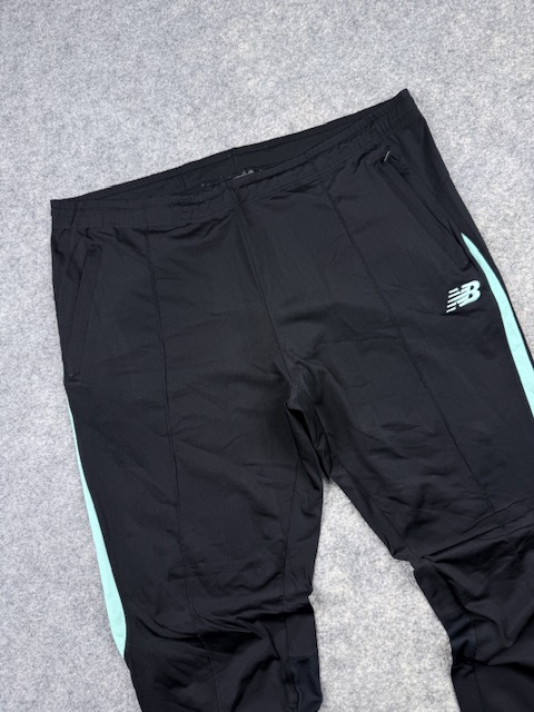 New Balance Men’s Black Track Pants | Size L New Balance Men’s Black Track Pants | Size L - Image 2