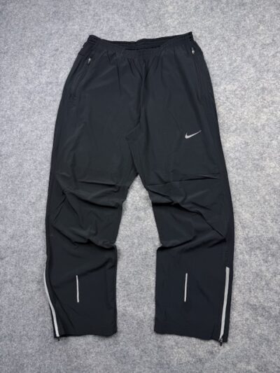 Nike Dri-FIT Black Training Track Pants | XL | Zipper Leg Opening