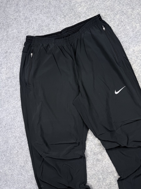 Nike Dri-FIT Black Training Track Pants | XL | Zipper Leg Opening Nike Dri-FIT Black Training Track Pants | XL | Zipper Leg Opening - Image 2