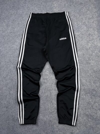 Adidas Black 3-Stripes Track Pants / Joggers – Size L