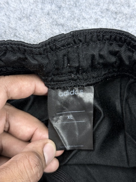 Adidas Black 3-Stripes Track Pants / Joggers – Size L Adidas Black 3-Stripes Track Pants / Joggers – Size L - Image 3
