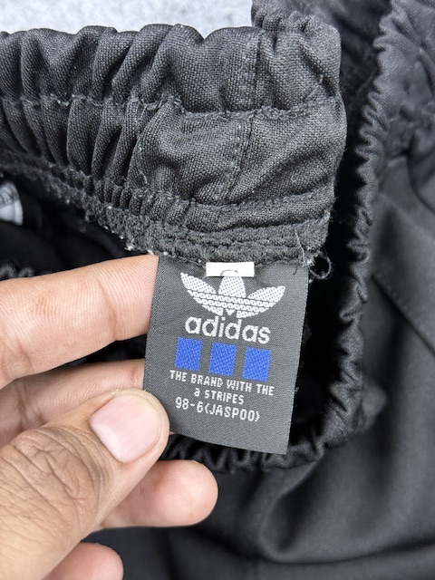 Adidas Black 3-Stripes Track Pants – Size S Adidas Black 3-Stripes Track Pants – Size S - Image 3