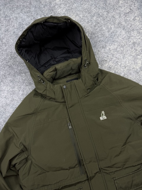 Rangol Heavy Quality Hooded Puffer Jacket Olive Green – L/XL Rangol Heavy Quality Hooded Puffer Jacket Olive Green – L/XL - Image 2