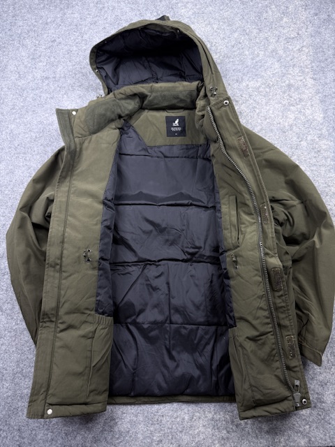 Rangol Heavy Quality Hooded Puffer Jacket Olive Green – L/XL Rangol Heavy Quality Hooded Puffer Jacket Olive Green – L/XL - Image 5