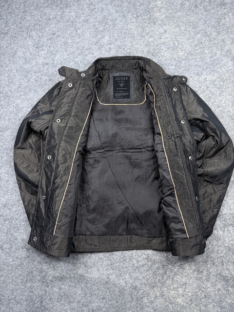GUESS Women’s Black Quilted Utility Jacket – M GUESS Women’s Black Quilted Utility Jacket – M - Image 5