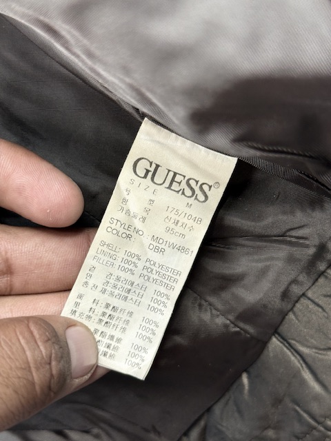 GUESS Women’s Black Quilted Utility Jacket – M GUESS Women’s Black Quilted Utility Jacket – M - Image 4