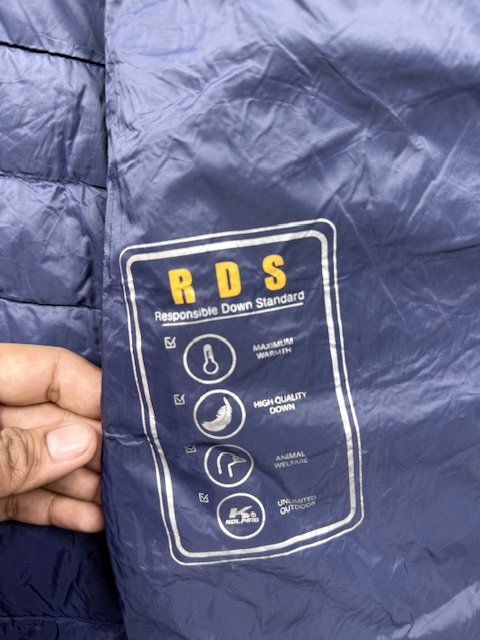 KOLPING Responsible Down Standard Navy Blue Lightweight Puffer Jacket – M KOLPING Responsible Down Standard Navy Blue Lightweight Puffer Jacket – M - Image 6