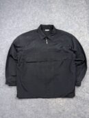 Armani Black Utility Jacket – L/XL | Made in Italy