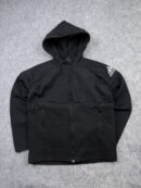 Adidas Black Hooded Full-Zip Jacket – Size S