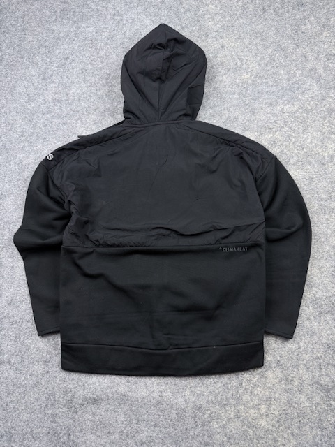 Adidas Black Hooded Full-Zip Jacket – Size S Adidas Black Hooded Full-Zip Jacket – Size S - Image 6