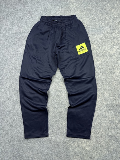 Adidas Combat Sports Navy Blue Track Pants with Logo – Size S/M