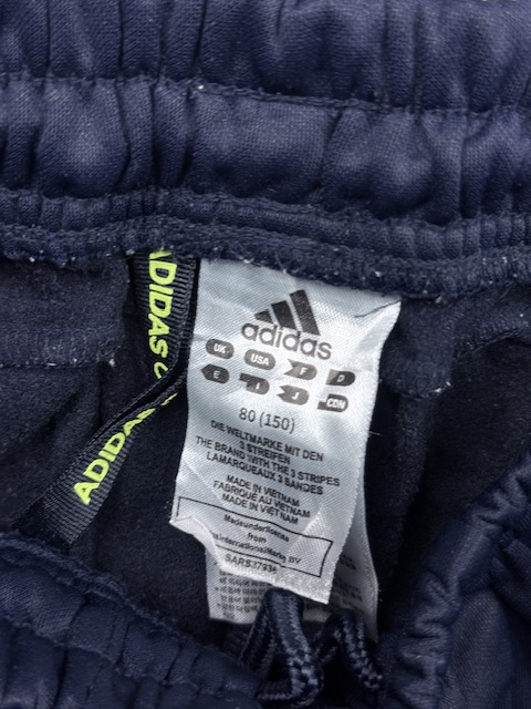 Adidas Combat Sports Navy Blue Track Pants with Logo – Size S/M Adidas Combat Sports Navy Blue Track Pants with Logo – Size S/M - Image 3