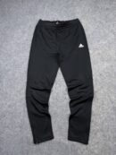 Adidas Black Training Track Pants with Zipper Leg Openings – Size S/M