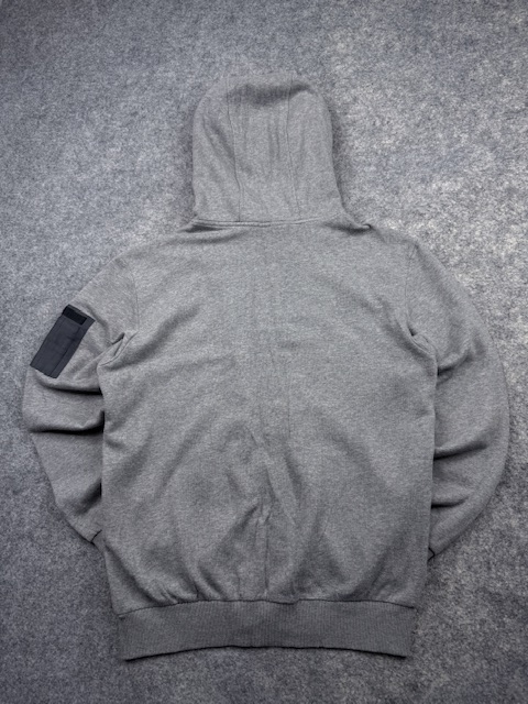Authentic Pre-Loved TEAMS Utility Full-Zip Fleece Hoodie - Heather Gray with Sleeve Pocket | Size L Authentic Pre-Loved TEAMS Utility Full-Zip Fleece Hoodie - Heather Gray with Sleeve Pocket | Size L - Image 5