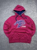 Authentic Pre-Loved NII "New Inspiration Icon" Graphic Pullover Hoodie - Magenta/Pink with Contrast Hood | Size XL