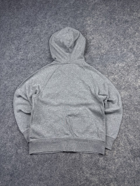 Authentic Pre-Loved Nike Sportswear Full-Zip Hoodie - Heather Gray with Red Accents | Size XXS Authentic Pre-Loved Nike Sportswear Full-Zip Hoodie - Heather Gray with Red Accents | Size XXS - Image 5