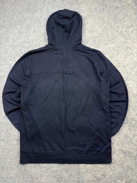 Authentic Pre-Loved Tommy Hilfiger Loungewear Striped Pullover Hoodie - Navy Blue | Size L Authentic Pre-Loved Tommy Hilfiger Loungewear Striped Pullover Hoodie - Navy Blue | Size L - Image 4
