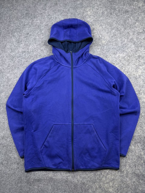 Authentic Pre-Loved Uniqlo Full-Zip High-Neck Fleece Hoodie - Cobalt Blue | Size XL Authentic Pre-Loved Uniqlo Full-Zip High-Neck Fleece Hoodie - Cobalt Blue | Size XL