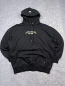 Authentic Pre-Loved Mac Brother Heavyweight Oversized Pullover Hoodie - Black / Graphic Print | Size XL/XXL