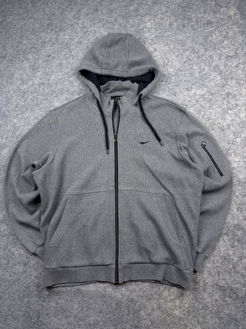 Authentic Pre-Loved Pro-Specs Textured Full-Zip Utility Hoodie - Heather Gray | Size L Authentic Pre-Loved Pro-Specs Textured Full-Zip Utility Hoodie - Heather Gray | Size L