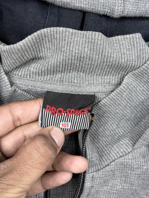 Authentic Pre-Loved Pro-Specs Textured Full-Zip Utility Hoodie - Heather Gray | Size L Authentic Pre-Loved Pro-Specs Textured Full-Zip Utility Hoodie - Heather Gray | Size L - Image 3