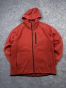 Authentic Pre-Loved Uniqlo DRY Stretch Full-Zip Tech Hoodie - Rust Red | Size XL