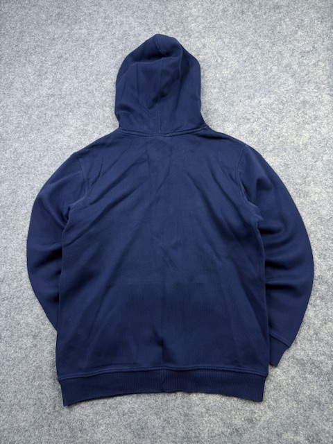 Authentic Pre-Loved Adidas Originals Trefoil Pullover Hoodie - Navy Blue | Size L Authentic Pre-Loved Adidas Originals Trefoil Pullover Hoodie - Navy Blue | Size L - Image 4