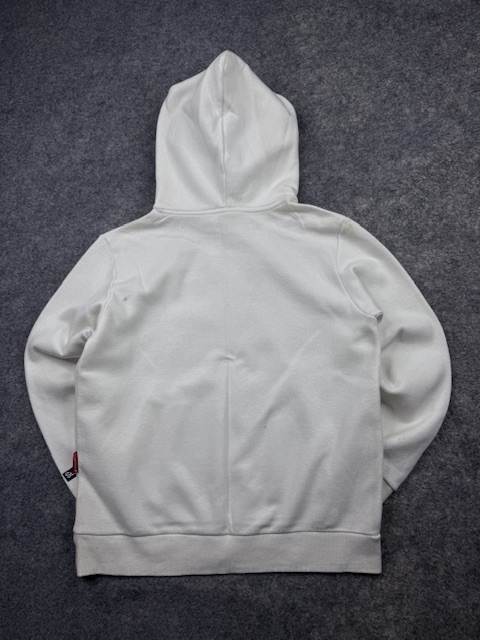 Pre-Loved Vintage "Pine Tree Tag" Supreme Box Logo Pullover Hoodie - White | Women's Size L Pre-Loved Vintage "Pine Tree Tag" Supreme Box Logo Pullover Hoodie - White | Women's Size L - Image 5