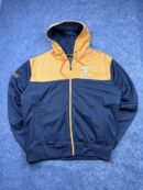 Authentic Pre-Loved Colosseum Athletics Tennessee Volunteers Full-Zip Colorblock Hoodie – Navy / Orange | Size XXL (Oversized)