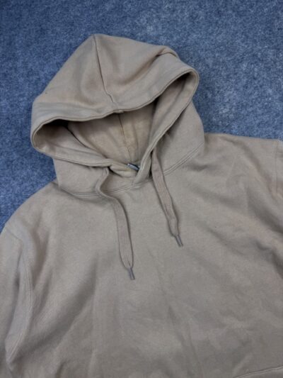 Authentic Pre-Loved Fluke “The Original Company” Street Culture Hoodie – Sand / Beige | Size XL (Oversized Fit)