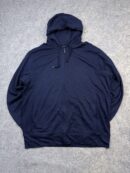 Authentic Pre-Loved Uniqlo DRY UV Protection Full-Zip Active Hoodie – Navy Blue | Size XXL