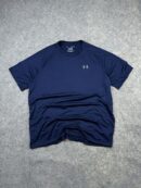 Authentic Pre-Loved Under Armour "The Tech Tee" Short Sleeve Active T-Shirt - Navy Blue | Size XL