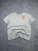 Authentic Pre-Loved Nike Dri-FIT Tennessee Volunteers Short Sleeve T-Shirt - Grey / Orange | Size XXL (Tag XL)
