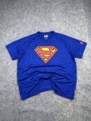 Authentic Pre-Loved Under Armour Alter Ego Superman HeatGear T-Shirt - Royal Blue | Size XXL (Tag XL)