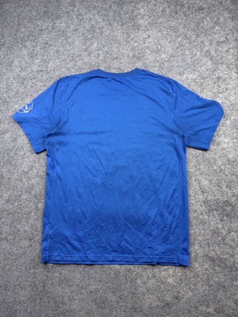 Authentic Pre-Loved Nike Dri-FIT "Just Do It" Graphic Performance T-Shirt - Blue / Grey | Size XL (Tag L) Authentic Pre-Loved Nike Dri-FIT "Just Do It" Graphic Performance T-Shirt - Blue / Grey | Size XL (Tag L) - Image 6
