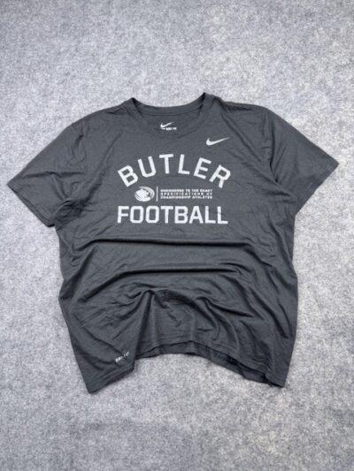 Pre-Loved "The Nike Tee" Dri-FIT Butler Football Performance T-Shirt - Dark Grey | Size XXL (Tag XL)