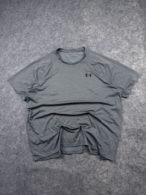 Under Armour "The Tech Tee" Performance T-Shirt - Heather Grey | Size XXL