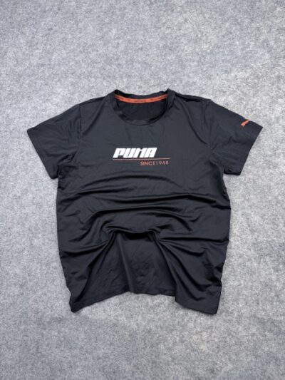 Pre-Loved Puma "Since 1948" Graphic Performance T-Shirt - Black | Size M