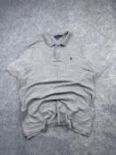 Pre-Loved Polo Ralph Lauren Classic Fit Polo Shirt - Heather Grey | Size 3XL (Tag XL)