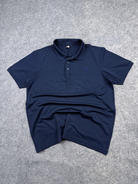 Pre-Loved The North Face Performance Polo Shirt - Navy Blue | Size L/XL Pre-Loved The North Face Performance Polo Shirt - Navy Blue | Size L/XL