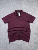 Pre-Loved Mulawear Athletic Performance Polo Shirt - Heathered Burgundy | Size L